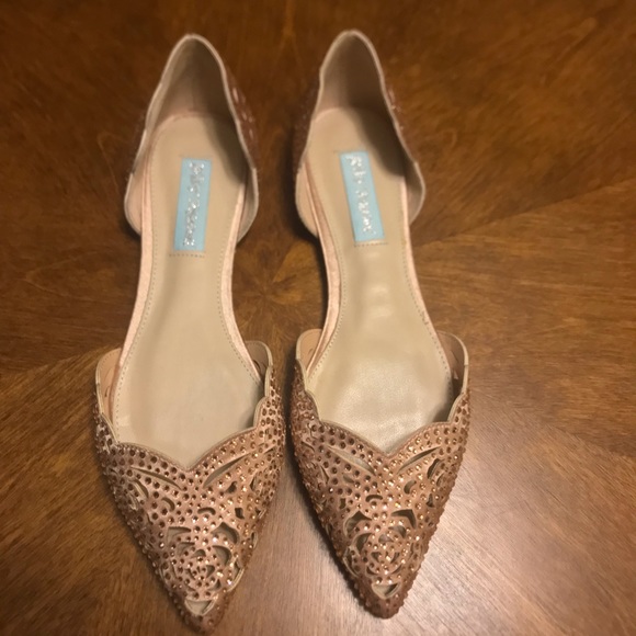 Blue by Betsey Johnson Lucy Flats NWOT - Picture 3 of 5